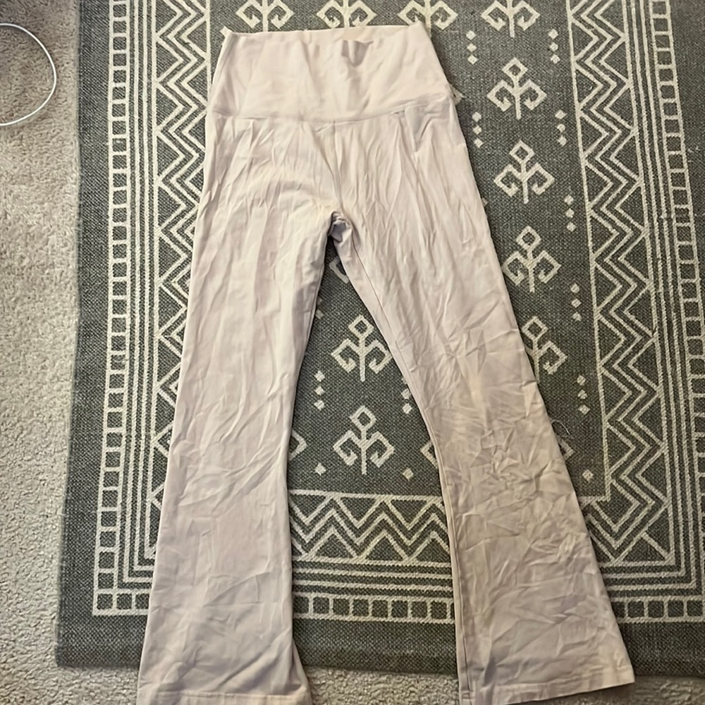Aerie offline crop flared leggings